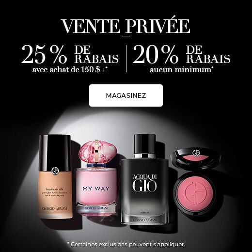 Armani on sale beauty fr